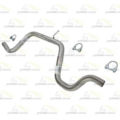 Exhaust Intermediate Pipe and Muffler Kit Compatible with Chevy Impala 2003-2005 3.8L | Stainless Steel | Northeastern Exhaust | Includes Clamps and Hangers | Direct-Fit Replacement