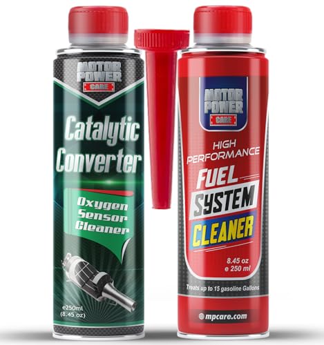 Catalytic converter cleaner, Injectors fuel system cleaner, cleans carbon build-up, injectors, solves lack of power issue from clogged catalytic converter, injectors, removes water in fuel tank