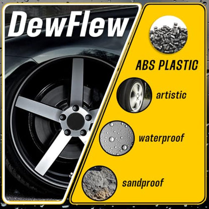 56.5mm 2.22" Glossy Black Open End Plus Plug Center Cap for EZ Lube - color: Glossy Black