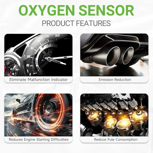 O2 Oxygen Sensor Upstream Compatible with Ford F-150 Mustang Aerostar E-150 E-250 Econoline Thunderbird Taurus & Lincoln Continental & Mazda B2300 & Mercury Cougar Sable Tracer # 250-23002 25023002 - size: 23002