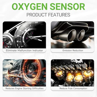 O2 Oxygen Sensor Upstream Compatible with Ford F-150 Mustang Aerostar E-150 E-250 Econoline Thunderbird Taurus & Lincoln Continental & Mazda B2300 & Mercury Cougar Sable Tracer # 250-23002 25023002 - size: 23002
