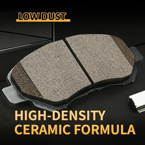Front and Rear Brake Pads Set Compatible with 2014-2017 Nissan Juke(Nismo RS);Compatible with 2009-2014,2016-2018 Maxima;2009-2012 Nissan Sentra(SE-R Spec V)(D1374+D1288) - color: HZ1374+HZ1288