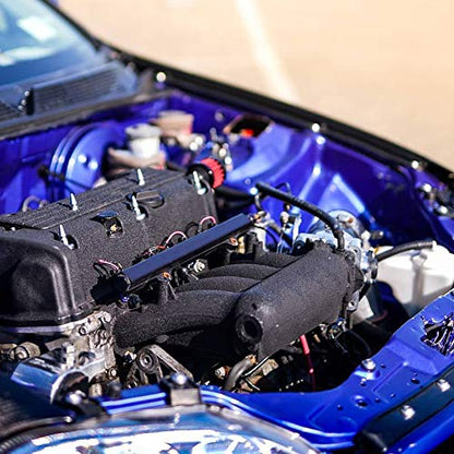 K Series Fuel Rail with Gauge kit Compatible with Honda Civic K20 K24