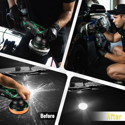 BATOCA 2026 New Dual Action Polisher Random Orbital Car Buffer 1100W