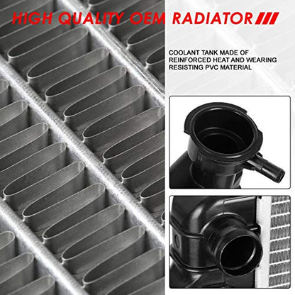 Auto Dynasty 1790 Radiator for 96-99 Chevy GMC C/K 1500 2500 4.3L 5.0L AT - color: 96-99 C/K 4.3L 5.0L AT