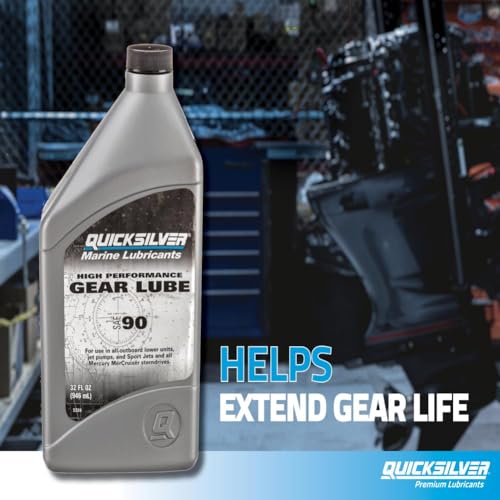 Quicksilver SAE 90 High Performance Gear Lube Tube, 8 oz - style: 8 fl oz