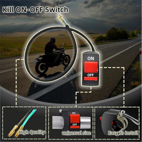 7/8" 22mm Twist Throttle Cable Handle Kit for Predator 196cc 212cc 6.5hp Coleman CT200U CT200U-EX BT200X Baja Warrior MB200 79cc 100cc CT100U CC100X Doodle Bug DB30 Motovox Mini Bike Go Kart