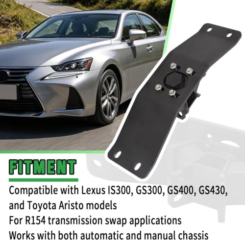 for Lexus IS300 GS300 R154 Swap Transmission Crossmember & Mount Kit