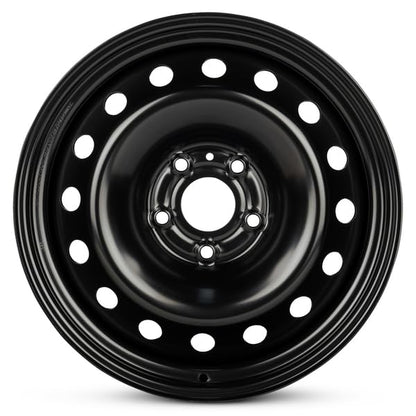New OEM Replacement Wheel for 2002-2008 Dodge Ram 1500 20x8 inch Steel Rim Painted Black Fit 275/60R20 - size: 20x8 inch - OEM Replacement