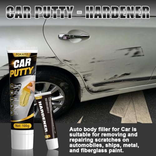 Auto Body Filler for Repair Dent & Scratch on Aluminum Fiberglass