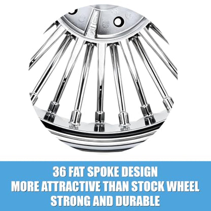 21x3.5 Fat Spoke Front Wheel Rim for Harley Touring Road King 09-25