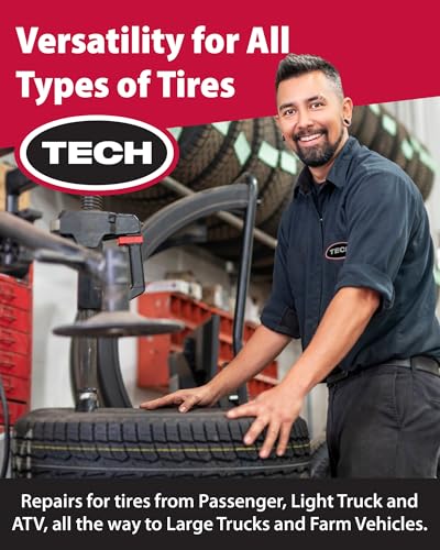 TECH UL8 Uni-Seal Ultra Tire Patch Plug Combo Repair up to 5/16" Holes
