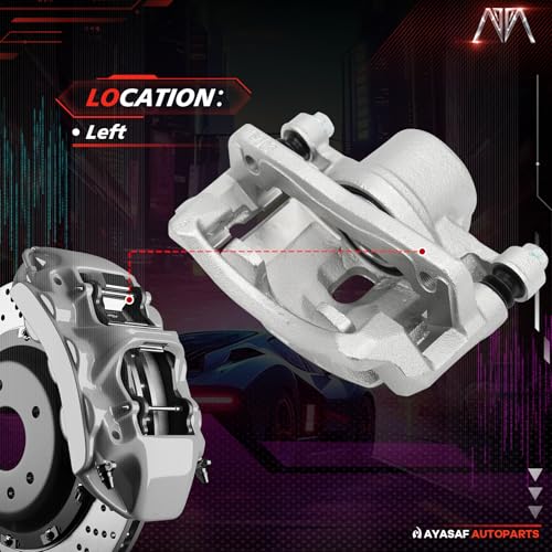 19B2090 Front Left Driver Side Disc Brake Caliper Assembly