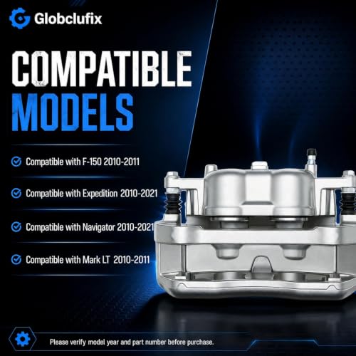 Front Left Brake Caliper Compatible with F Series 150 2010-2011 - size: left