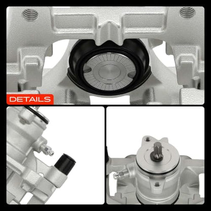 A-Premium Rear Left Driver Disc Brake Caliper with Bracket