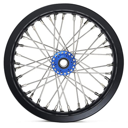 TOFR 12" x 2.15" CNC Front Wheel Hub Rim for Talaria Sting Talaria XXX - color: Blue, size: 12" Front