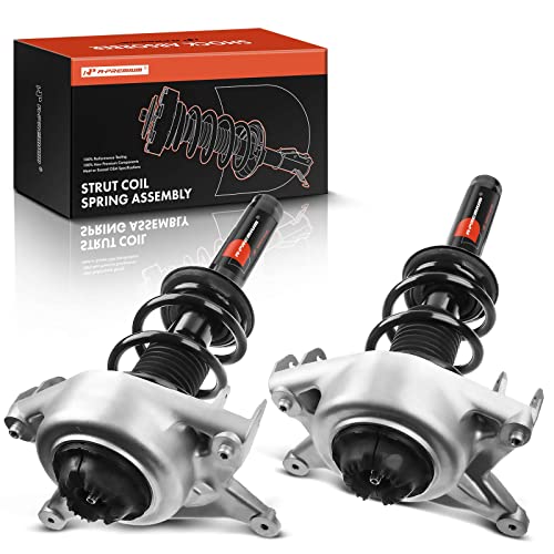 A-Premium Front Complete Strut Assemblies with Coil Springs, Set of 2