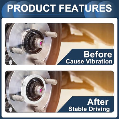 Car Wheel Hub Centric Rings OD 59.6mm to ID 56.1mm Wheels Center Shaft Shock Absorbing Hubrings Aluminum Alloy Silver Tone Durable - size: OD 59.6mm to ID 56.1mm