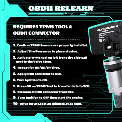 TPMS Sensor 433MHz Tire Pressure Monitoring Sensor for Hyundai - size: 52940T4000