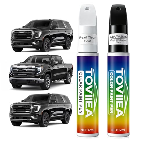 Onyx Black/Void Black(GBA/WA8555) Touch Up Paint for GMC - color: (GBA/WA8555)Onyx Black/Void Black for 2026 Sierra/2025 Sierra/2024 Sierra/2023 Sierra/2025 Sierra EV/2026 YUKON & YUKON XL/2025 YUKON & YUKON XL/2024 YUKON & YUKON XL/2026 Canyon/2025 Canyo