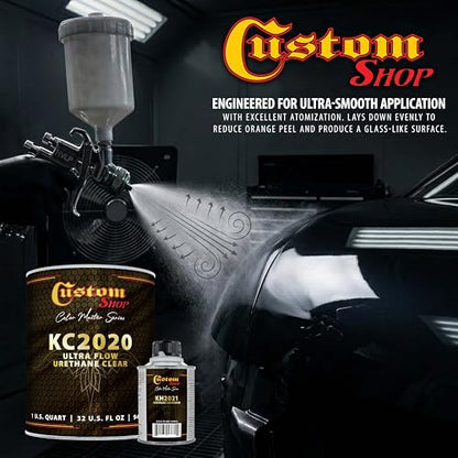 Custom Shop Ultra Flow Urethane Clearcoat with KH2021 Hardener, Quart Kit - size: Quart Kit
