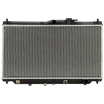 VibeUp 19 Radiator | AT,With TOC | 13-9/10" Core | Fits For Honda Accord 90-93; Honda Prelude 92-96 | OE#GRD169,GRD171 - size: Rad:19