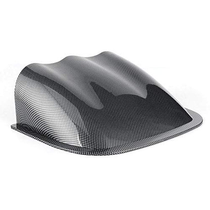 52mm / 2in Universal 3 Hole Dashboard Gauge Holder,ABS Triple Gauge Pod Car Dashboard Meter Mount Bracket(Carbon Fiber) - color: Carbon Fiber Style