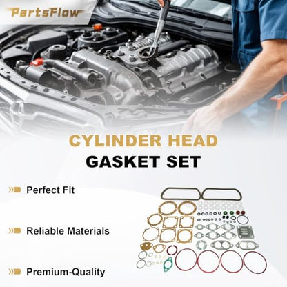 Engine Gasket Set for VW Beetle Super Beetle Karmann GHIA Squareback - color: 111198007AF 111 198 007AF 9900