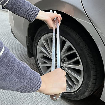 67pcs/Set Car Paintless Dent Removal Kit, Auto Fender Damage Repair Big Curved Rod Crowbar Puller Lifter Rods Tools with Glue Tabs, Glue Sticks, Leveling Tools and more for Car Body Dent Repair