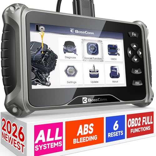 2026 BOSSOMM IF745 Full System OBD2 Scanner Code Reader