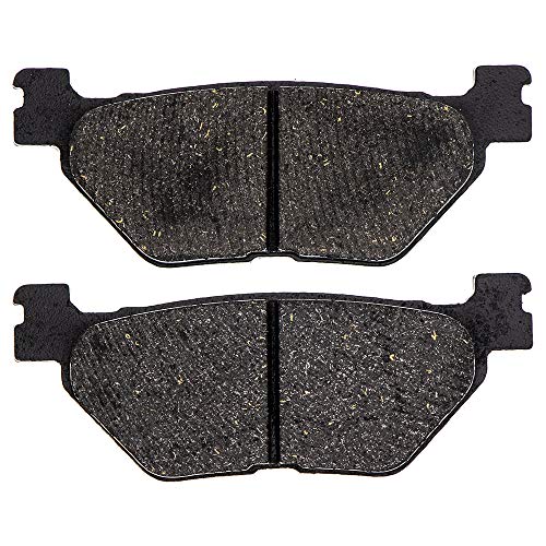 NICHE Front Rear Brake Pad Set for Yamaha 5JJ-W0045-00-00 Semi-Metallic - size: Semi-Metallic