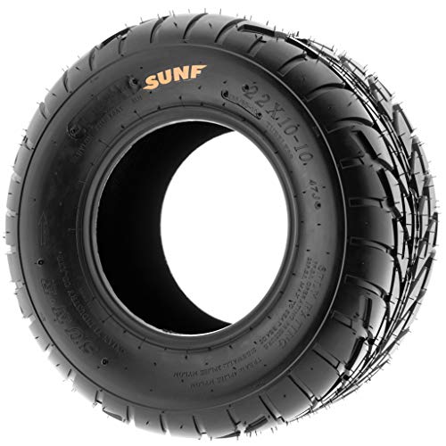 SunF A021 TT Sport ATV UTV Dirt Track & Flat Track Tire 22x10-8, 6 PR, Tubeless - size: 22x10-8