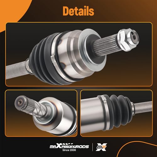 maXpeedingrods Front Left or Right CV Axle Assembly for Subaru Forester - size: 66-07509-1PC