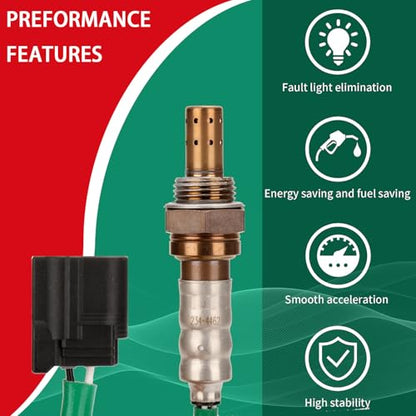 234-9091 234-4462 Oxygen Sensor 2PCS Compatible with HONDA ACURA - size: (2 PCS) 234-4462 234-9091