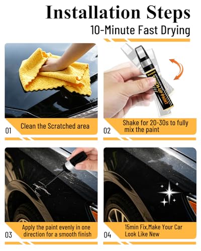 Atomic Silver 1J7 Touch up Paint for Lexus Car Scratch Remover Pen - color: Atomic Silver (1J7)