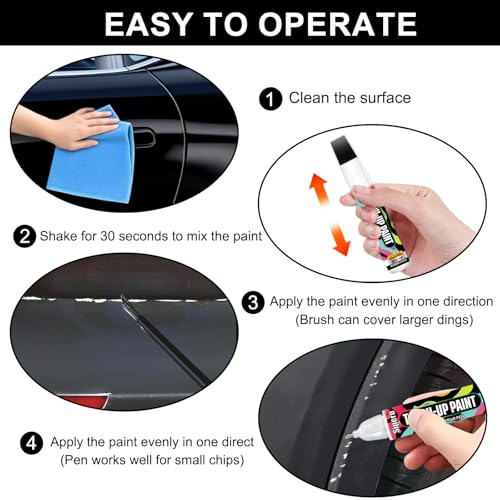 Carbon Black (416) Touch Up Paint for BMW X5 X6 5/3 Series - color: Carbon Black (416)