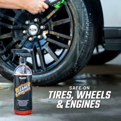 Slick Products Heavy-Duty Wheel, Tire & Engine Cleaner - 32 oz - size: 32 Fl Oz (Pack of 1)