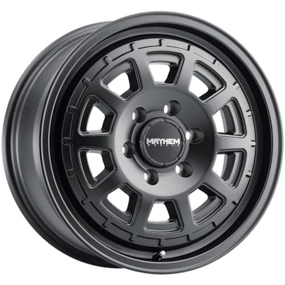 Mayhem 8303-7865MB38 Voyager 8303 Matte Black 17X8 5-114.3 38mm 72.6mm