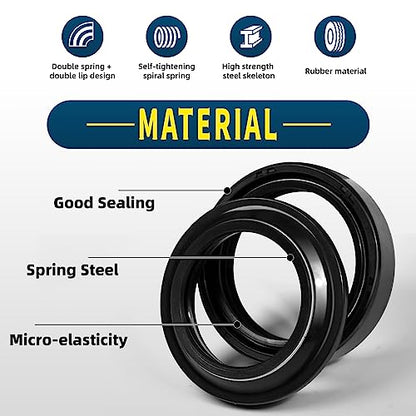 46mm Fork Seals Kit for Yamaha WR250R WR250X WR250F, for Kawasaki ZX6R ZX9R - size: 46mm