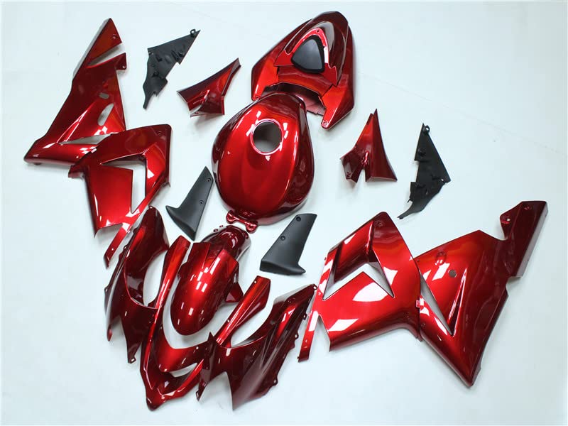 MC Red Complete Fairing Fit for Kawasaki Ninja 2004 2005 ZX10R ZX-10R Injection Mold ABS Plastics New Bodywork 04 05 M52
