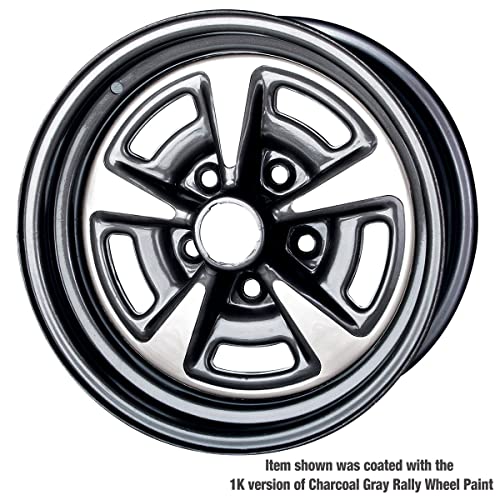 Eastwood 2K Catalyzed Aerospray Long Lasting Charcoal Gray Rally Wheel Urethane Paint 11.9 oz