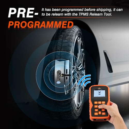 TPMS Sensor 433MHz Tire Pressure Sensors Fit for Chrysler Jeep Ram 4 PCS - size: 56029398AA