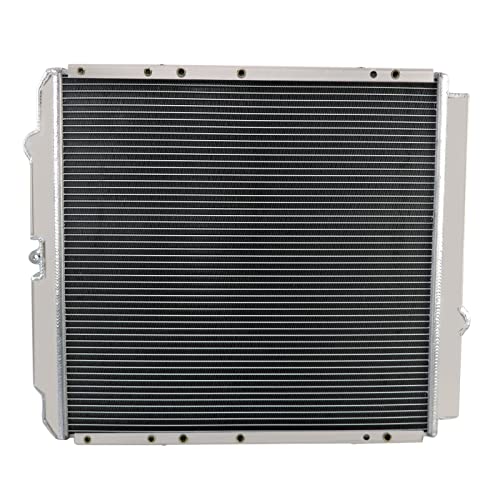 Full Aluminum Radiator compatible with 1997-2003 Mitsubishi Fuso Trucks FE FG FH 3.9L L4 2 Row Core Radiators