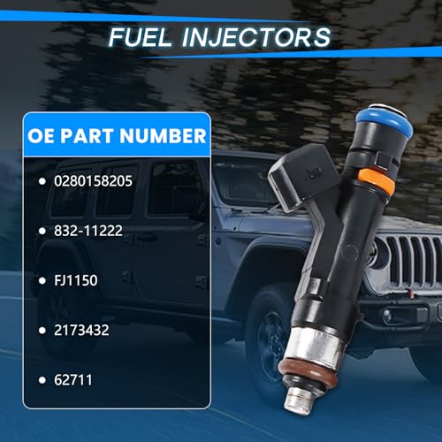 4pcs Fuel Injectors FJ1150 55565970 For Chevy Trax Sonic Buick Encore