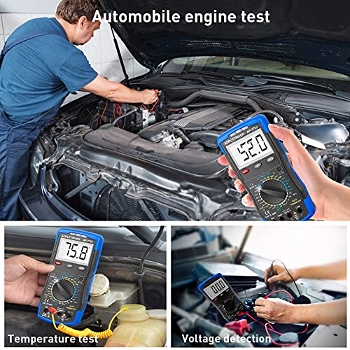 Digital Multimeter Automotive Engine Analyzer 3-1/2 Manual Ranging 20A DMM