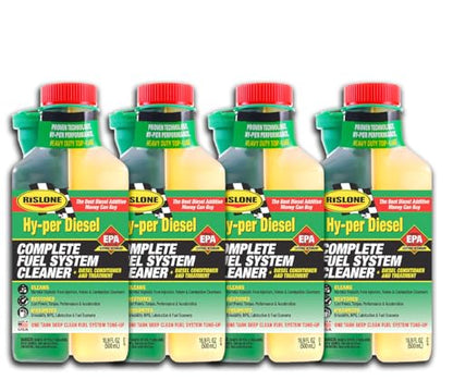 Rislone 4740-4PK Hy-per Diesel Complete Fuel System Treatment, 4-Pack - size: Pack of 4