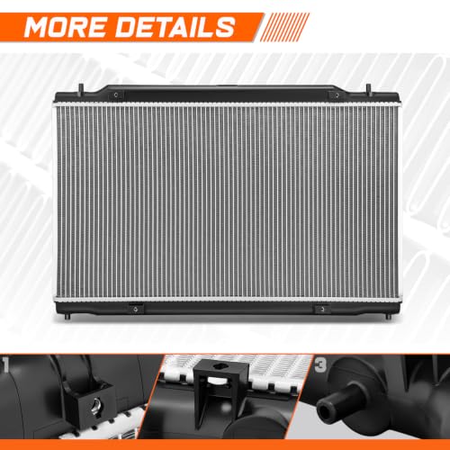 DPI-13946 Aluminum Radiator Compatible with 2023-2026 Honda CR-V 1.5T - color: 23-26 Honda CR-V 1.5T