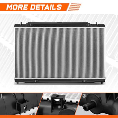 DPI-13946 Aluminum Radiator Compatible with 2023-2026 Honda CR-V 1.5T - color: 23-26 Honda CR-V 1.5T