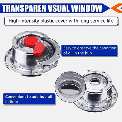 CheeMuii 4Pack 359-5995 Hub Cap Window Covers Kit Fit for 343-4009 Hub Cap - size: 3.5 Inches
