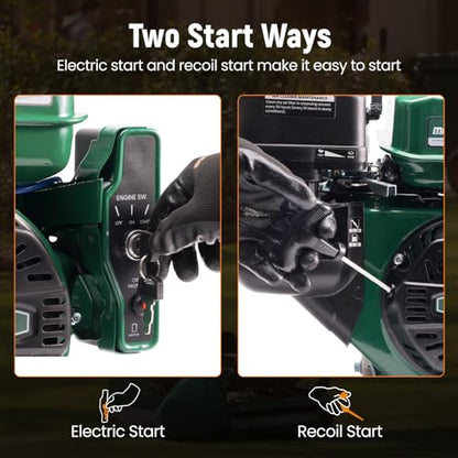 maXpeedingrods 7HP 212cc Gas Engine, Electric Start 4 Stroke OHV - style: 212cc+Electric Start